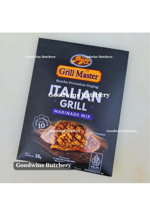 Bumbu seasoning Jay's grill master marinade mix ITALIAN GRILL Jays 30g